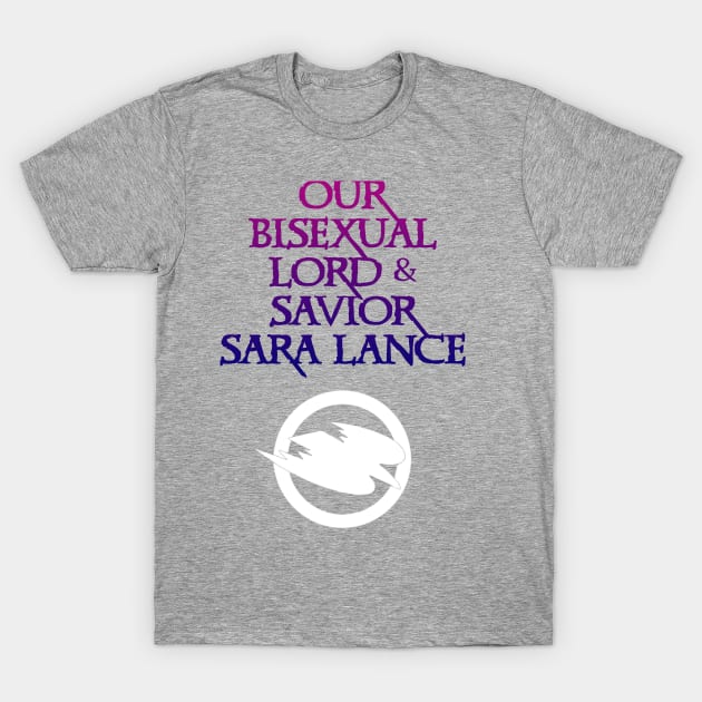 Bi Sara Lance T-Shirt by NerdPancake